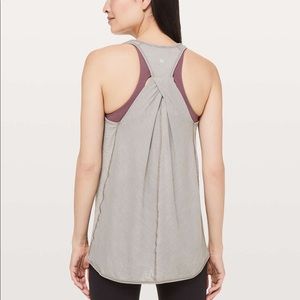 Lululemon ESSENTIAL TANK heathered dark chrome 2